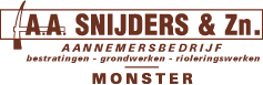 A.A. Snijders & Zn., aannemersbedrijf Monster